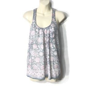 Women’s AMERICAN EAGLE Racerback Tank Top Floral